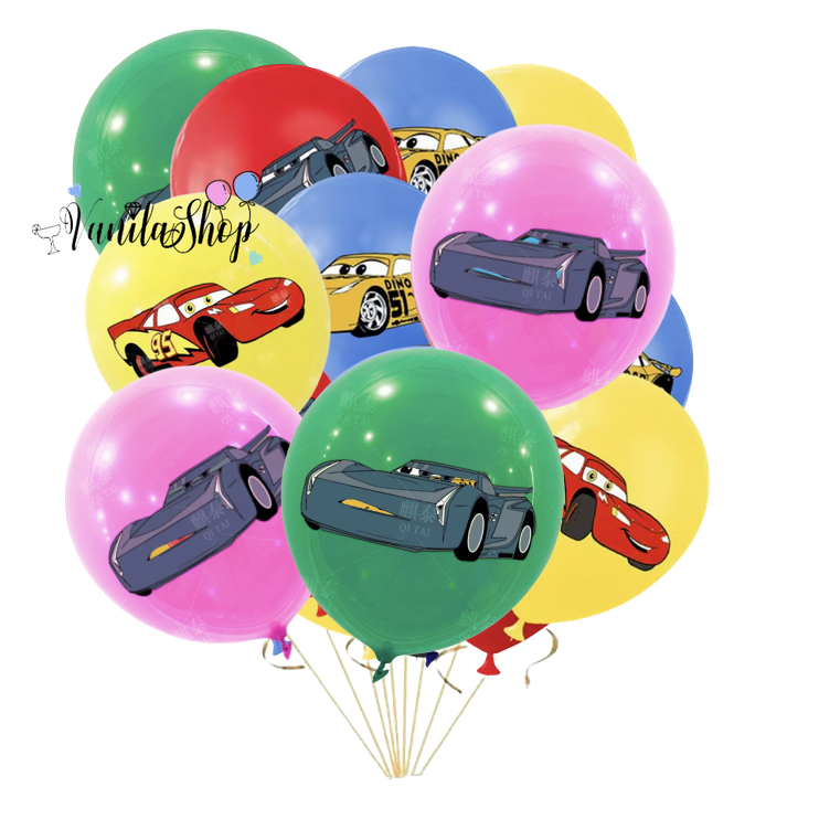 Комплект балони " Колите" (Mcqueen) - 10 броя