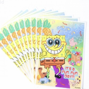 Торбички за подаръци Спондж Боб Sponge Bob - 10 броя