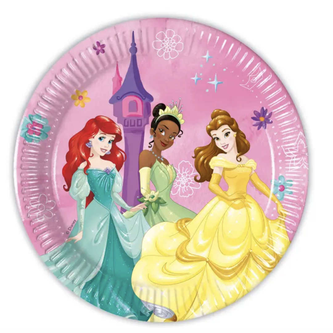 Парти чинии " Дисни Принцеси" ( Disney Princess) - 8 броя