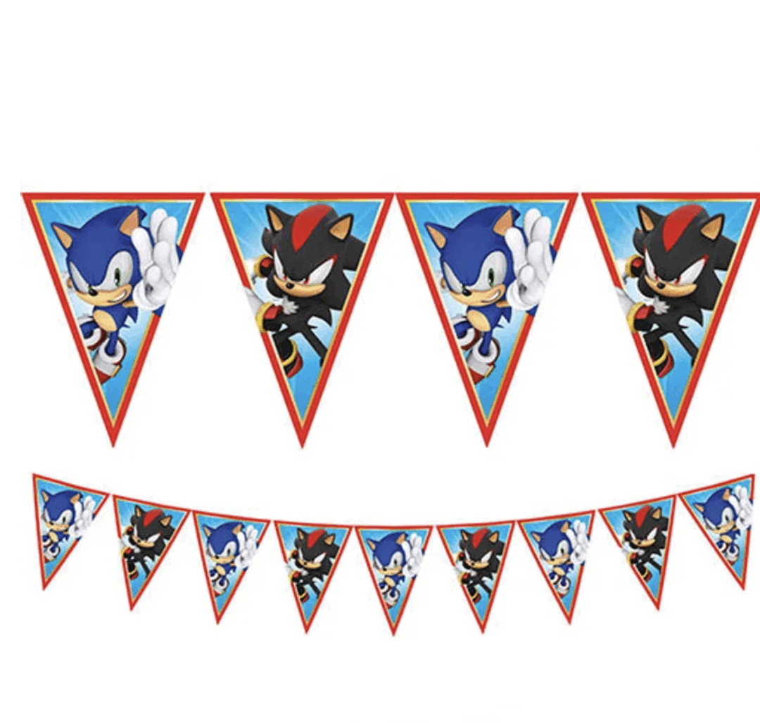 Соник Sonic флагчета - 9 броя