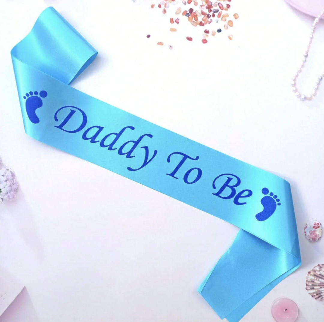 Mummy To Be и Daddy To Be - ленти за Бебешко Парти - Image 4