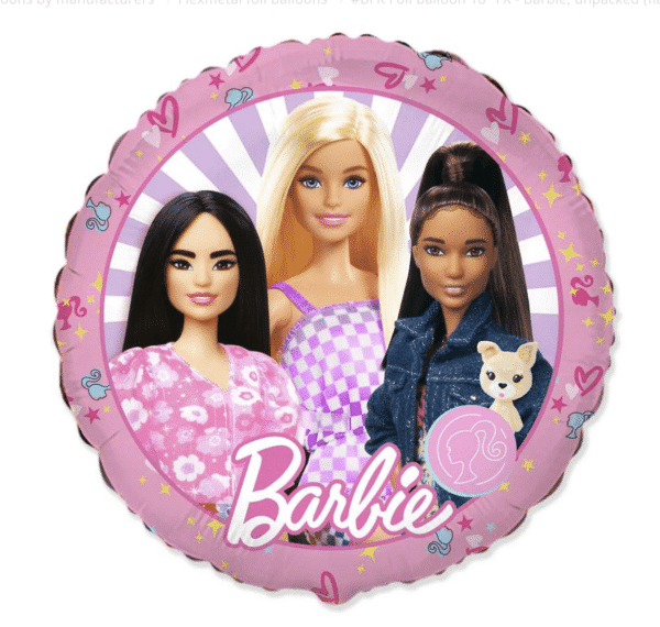 Балон Барби (Barbie) - 45 см
