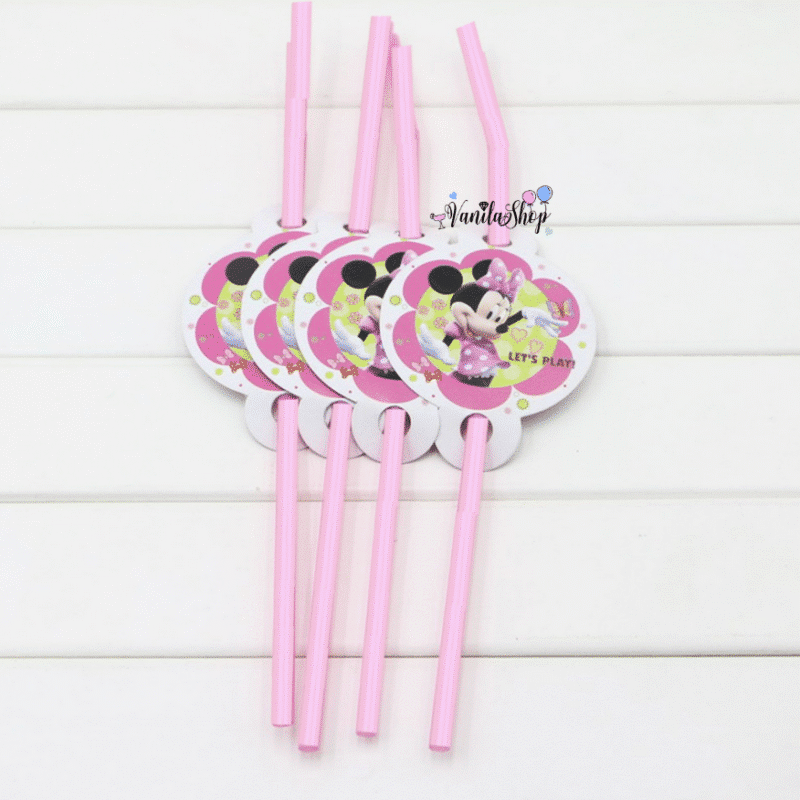 парти-сламки-мини-маус-minnie-mouse-10-броя