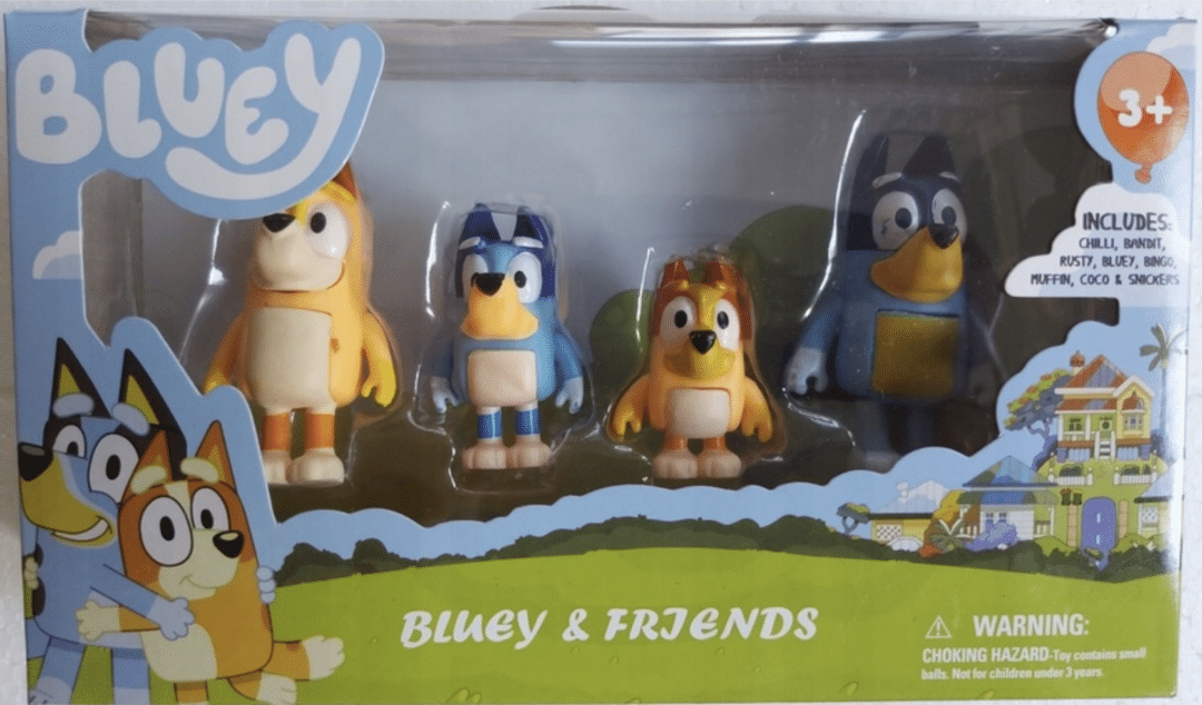 Фигурки Блуи (Bluey) - 4 броя - Image 2