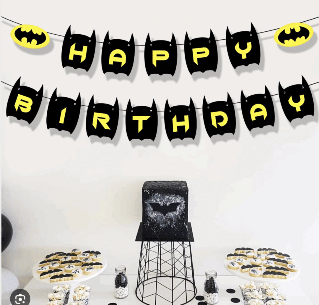 Банер Happy Birthday - Батман (Batman) - Image 2