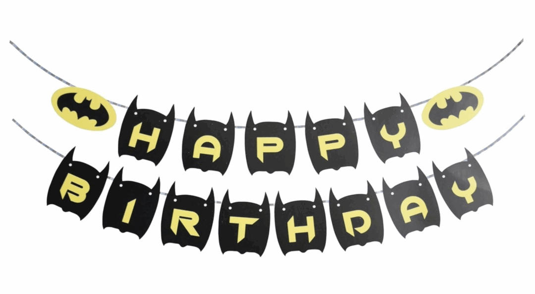 Банер Happy Birthday - Батман (Batman) - Image 4