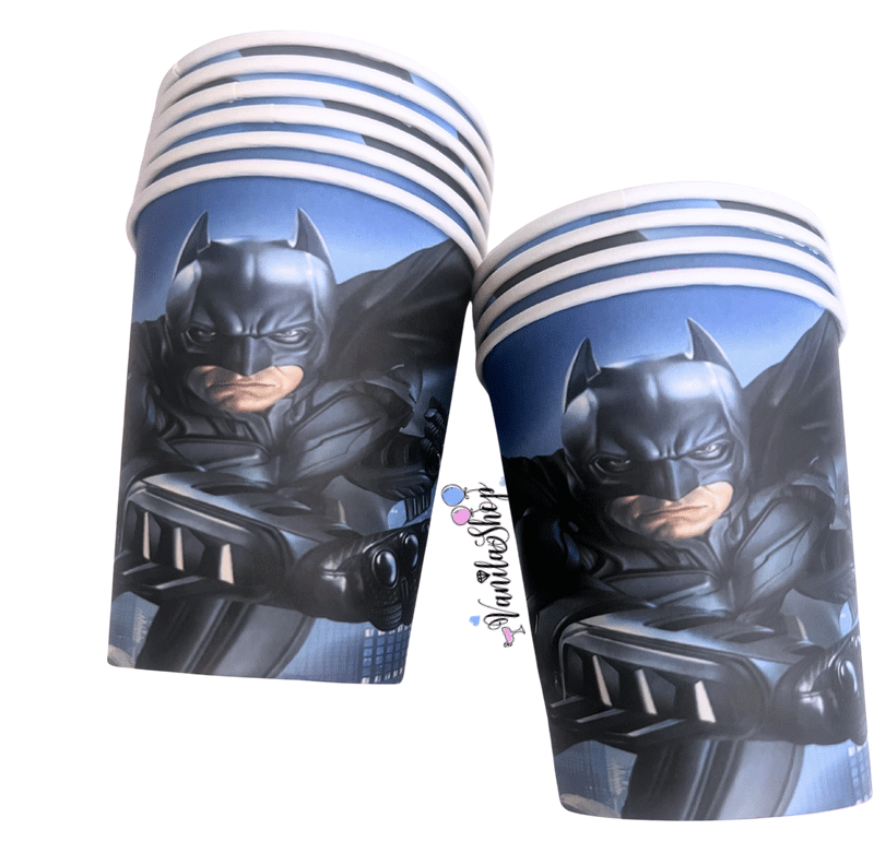 Парти чаши Батман (Batman) - 10 броя - 200 мл