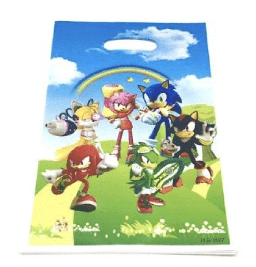 Пликчета за подаръци Соник (Sonic) - 10 броя