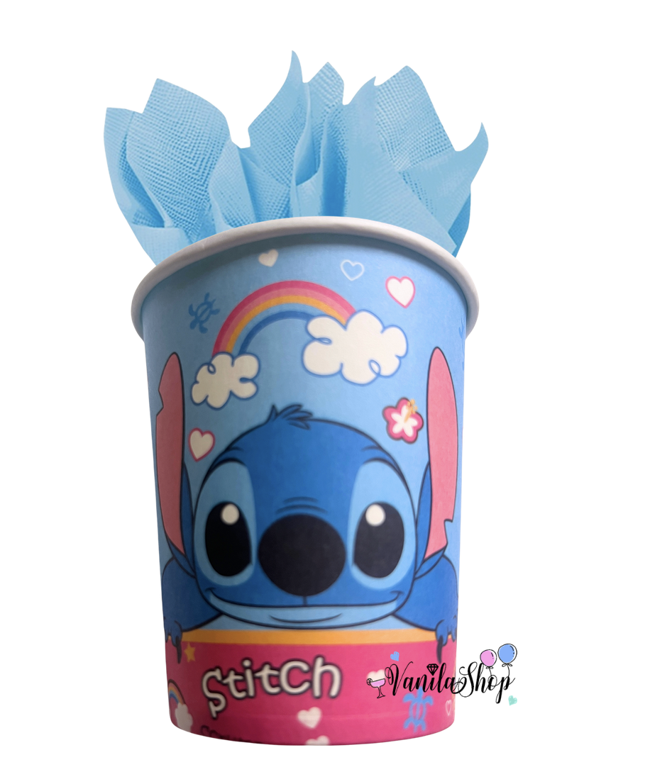 Парти чаши Стич (Stitch) - 10 броя вариант 3