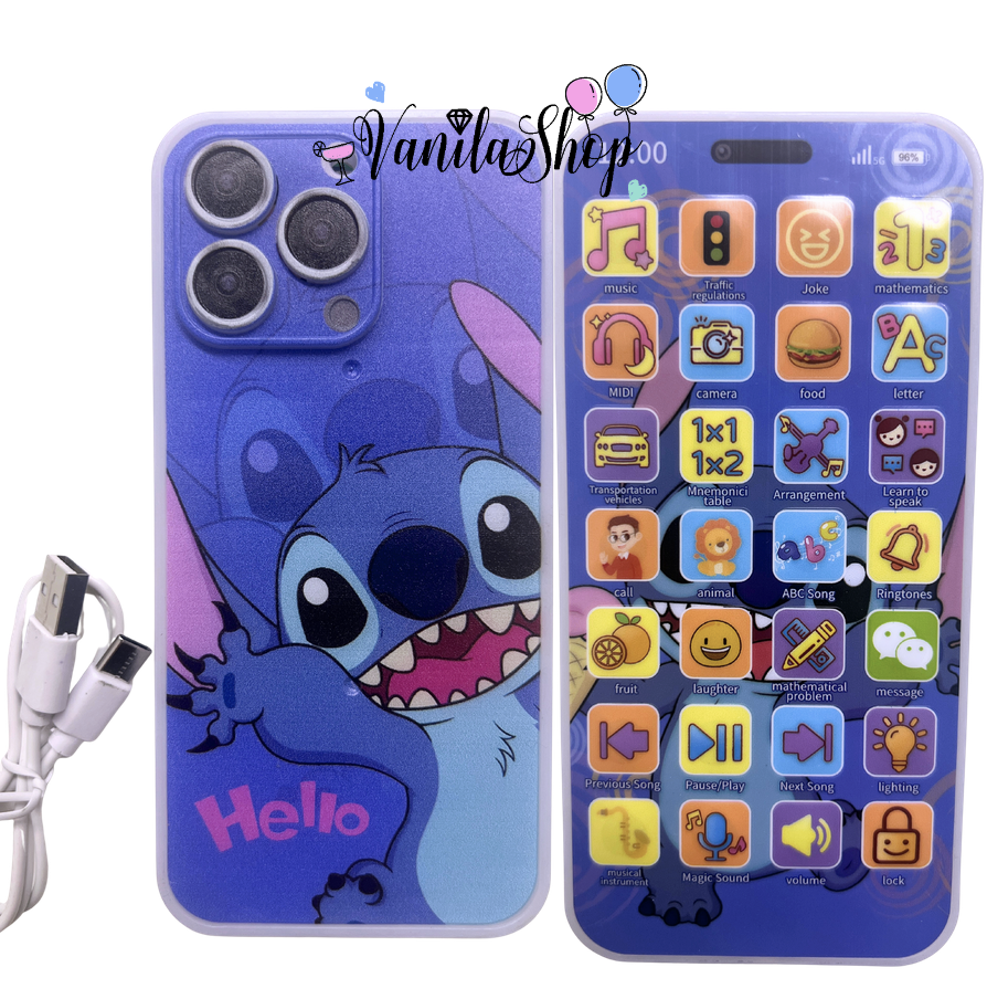 Интерактивен телефон Стич Stitch + USB кабел