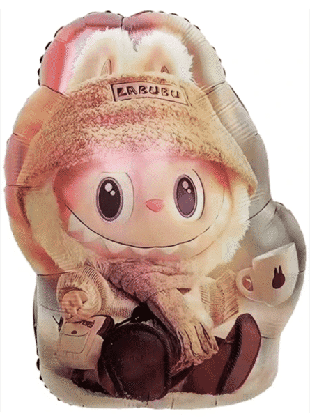 Лабубу Labubu Балон Фолио 65 x 48 см