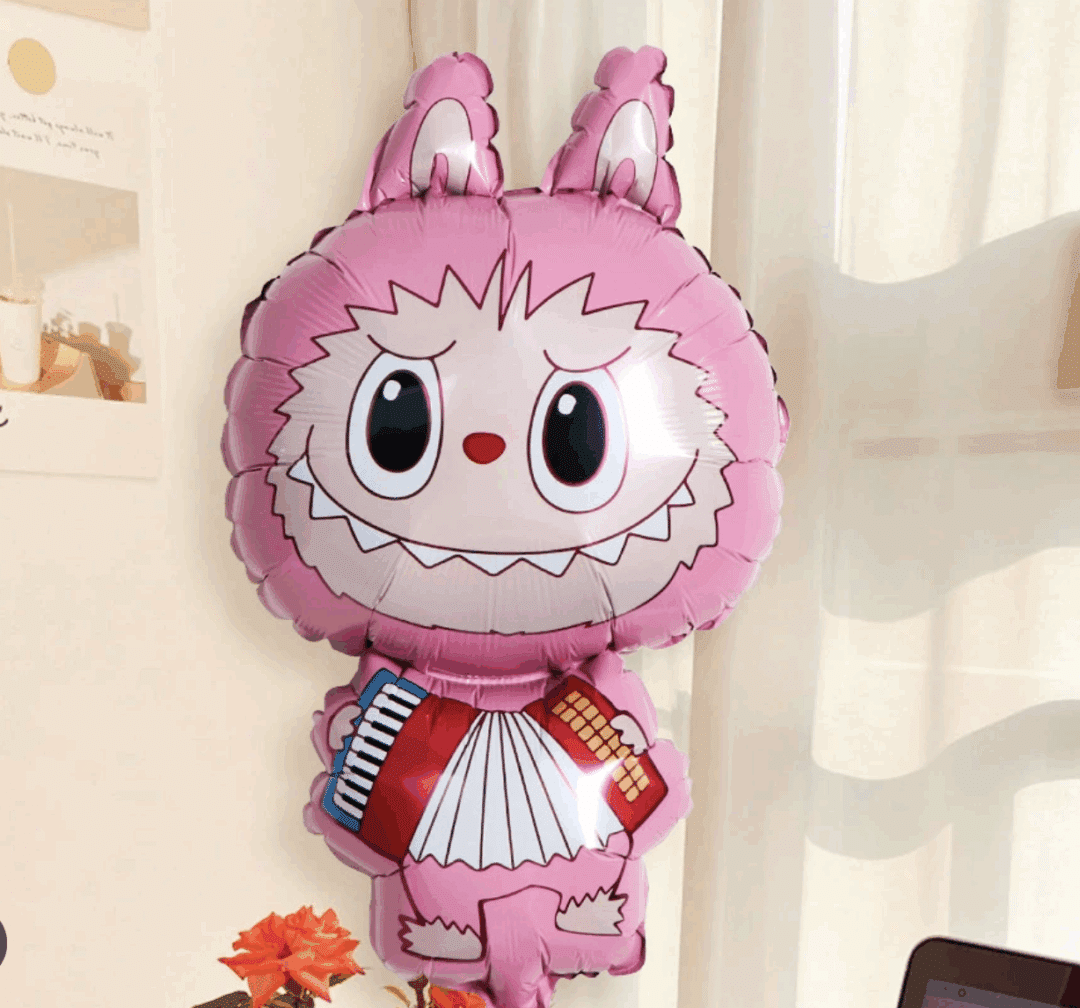 Лабубу Labubu Балон Фолио 77 x 41 см