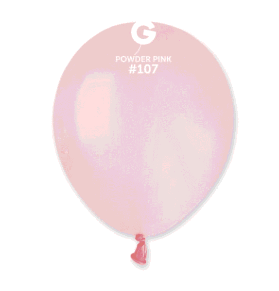 Латексови Балони Gemar – Розова Пудра (Powder Pink)-13 см