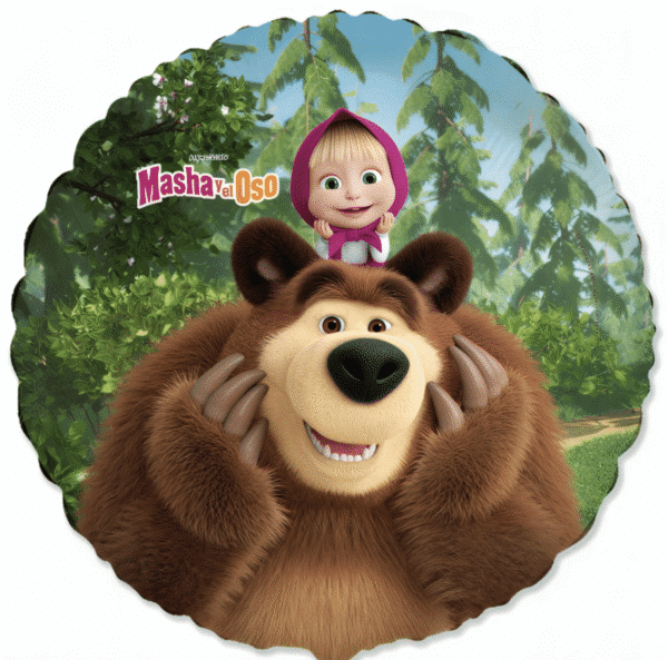 Балон Маша (Masha and the Bear) - 45 см