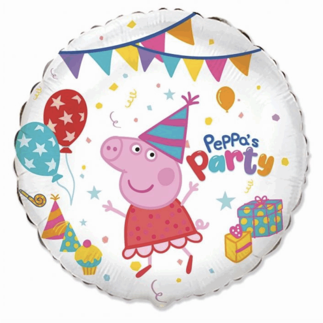 Голям фолиев балон Пепа Пиг (Peppa Pig) - 48 см