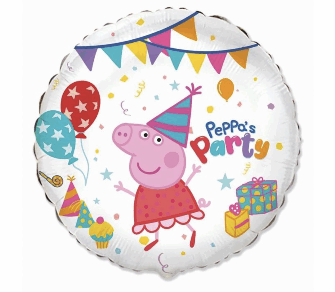 Голям фолиев балон Пепа Пиг (Peppa Pig) - 48 см