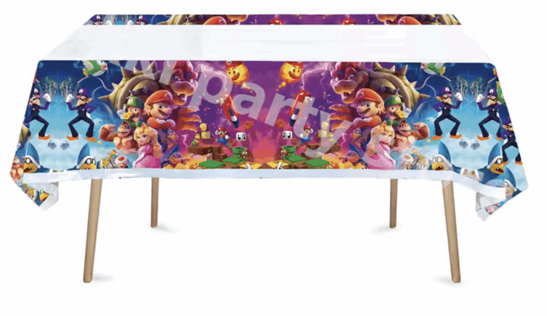 Парти покривка Супер Марио(Super Mario) - 110 х 180 см вариант 2 - Image 2