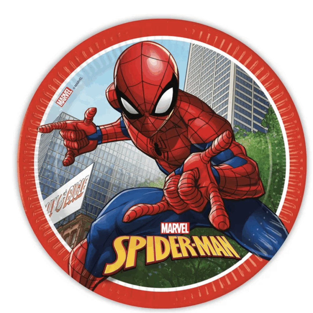 Парти чинии Спайдърмен (Spiderman) - 8 броя