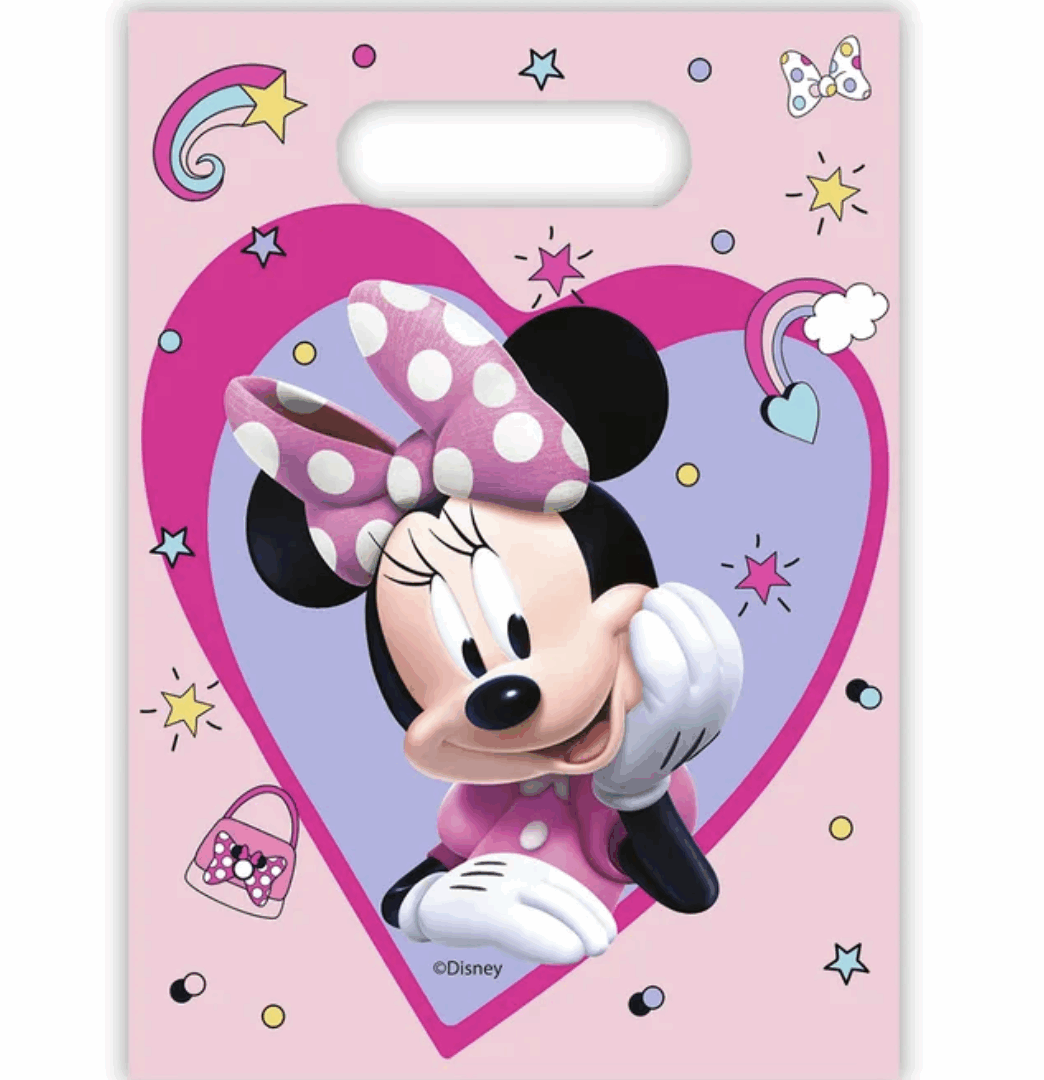 Minnie Mouse в розово сърце