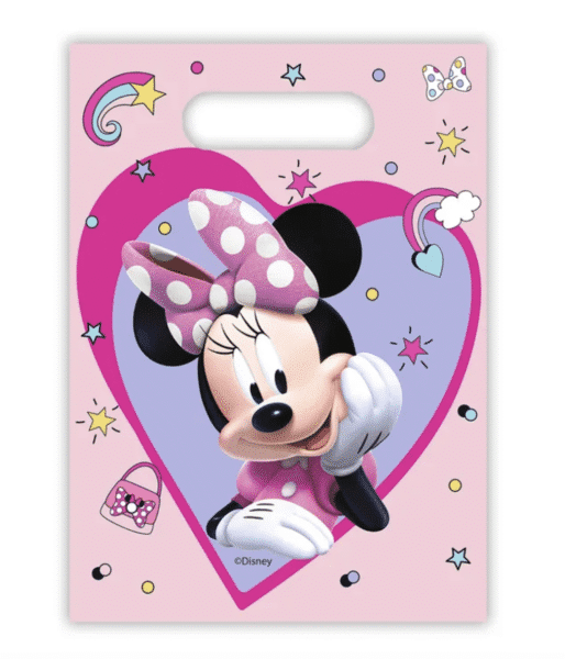 Minnie Mouse в розово сърце