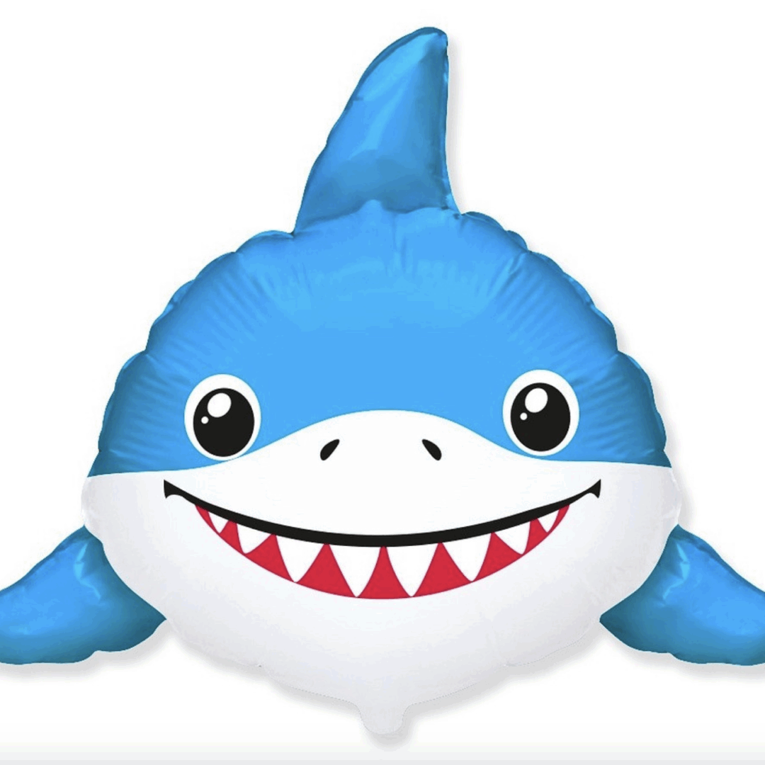 Балон „Бебе Акула“ (Baby Shark) – син, 61 см