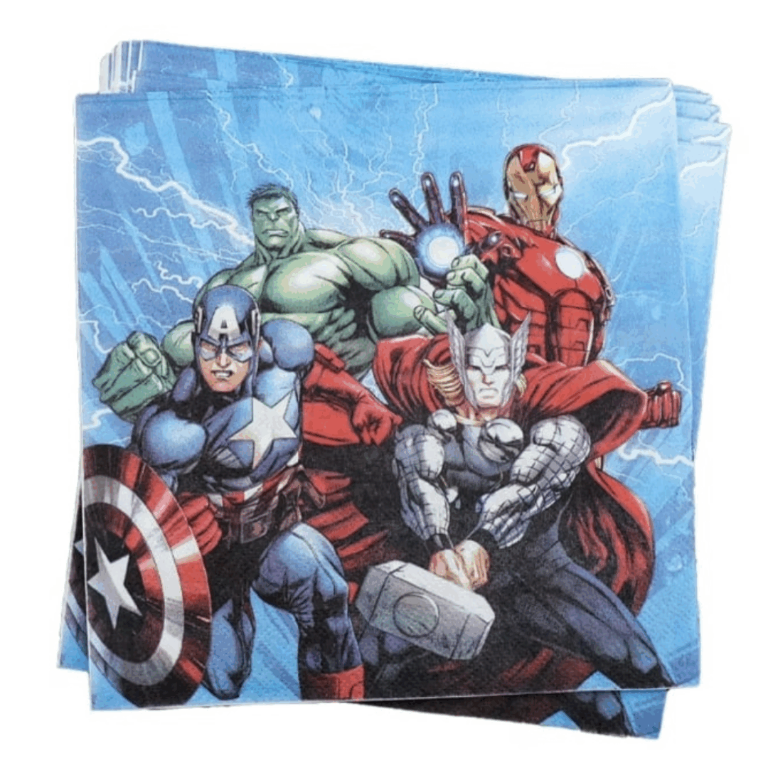 Парти салфетки Отмъстителите Avengers - 20 броя
