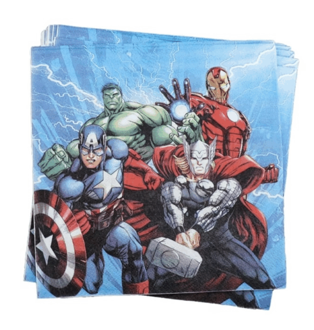 Парти салфетки Отмъстителите Avengers - 20 броя