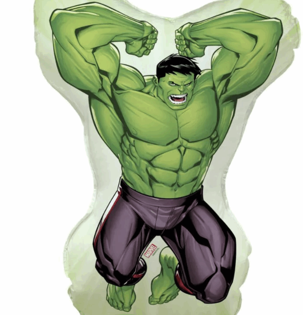 Балон Хълк (Hulk) – фолио 96 x 80 см | Avengers декорация
