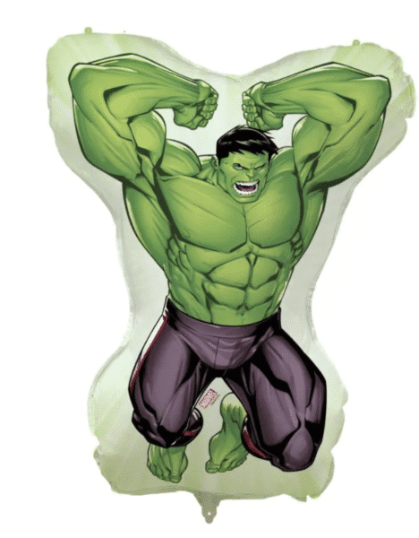 Балон Хълк (Hulk) – фолио 96 x 80 см | Avengers декорация