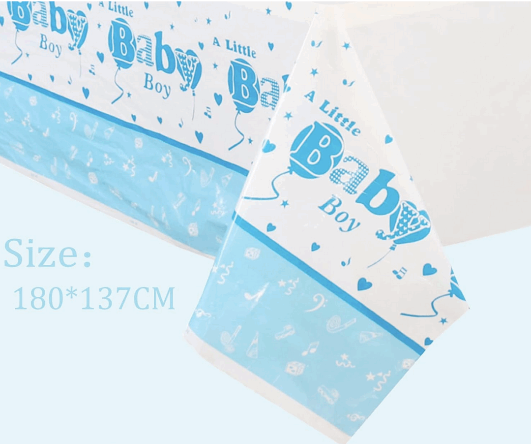 Парти покривка “A Little Baby Boy” – 180 x 137 см | Baby Shower и посрещане на бебе