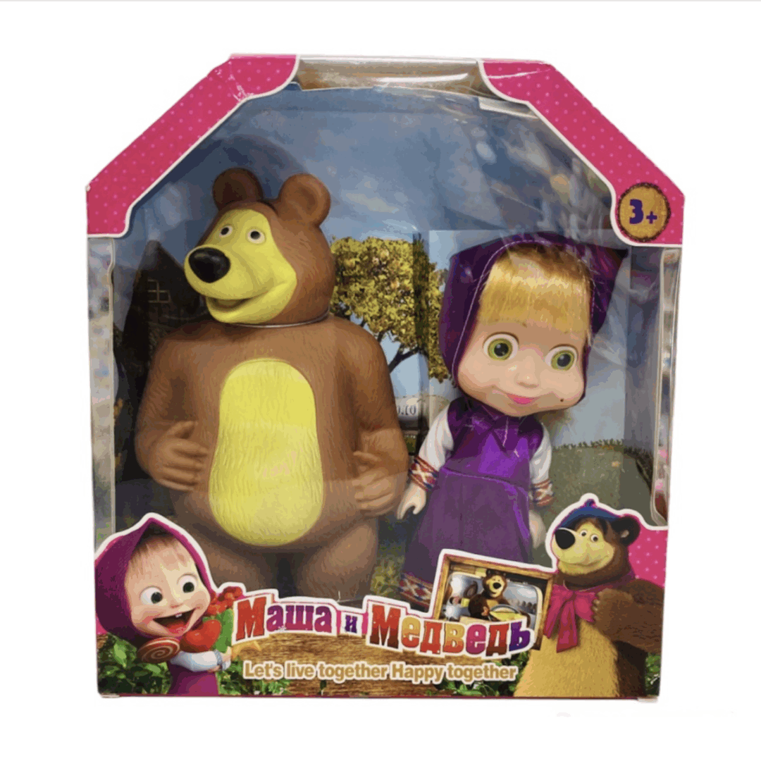 Комплект фигурки Маша и Мечока(Masha and the Bear)