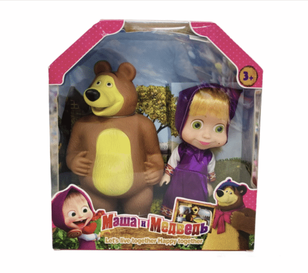 Комплект фигурки Маша и Мечока(Masha and the Bear)