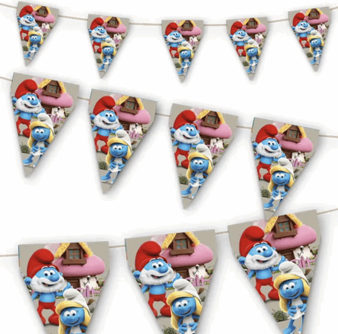 Парти банер Смърфове (The Smurfs) - Image 3