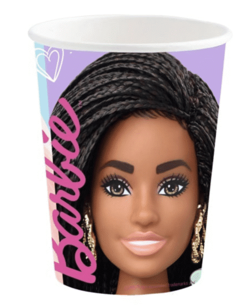 Чаши Barbie – 8 броя | Парти аксесоари за рожден ден