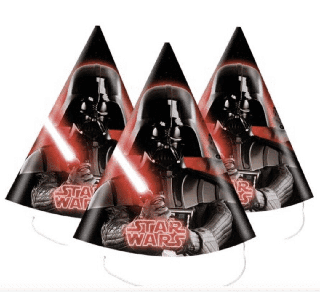 Парти шапки Star Wars – 6 броя | Лицензиран