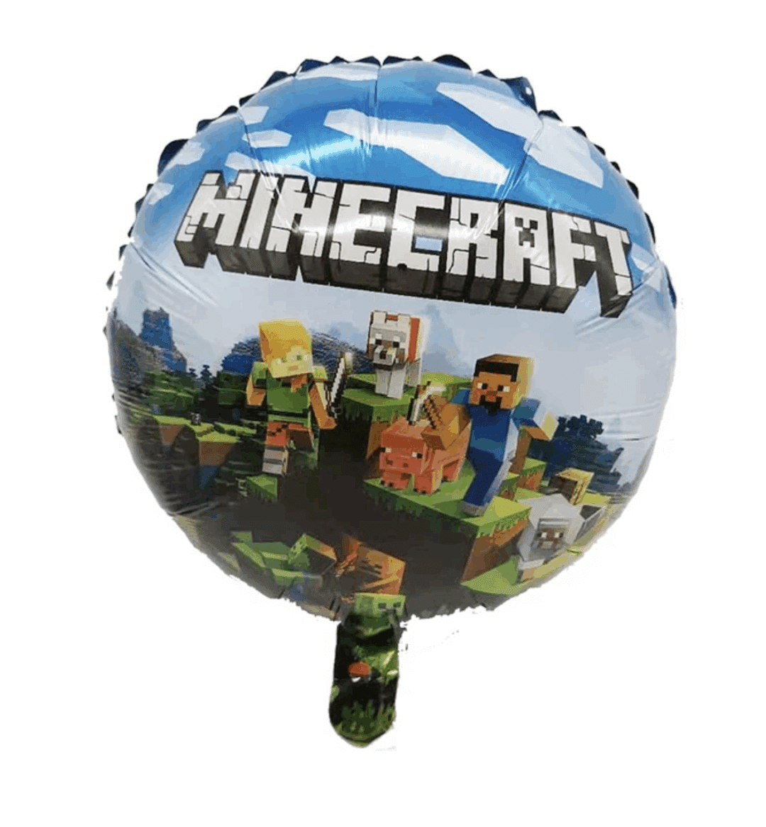Фолиев балон Майнкрафт (Minecraft) – 45 см | Парти балон с любимите герои