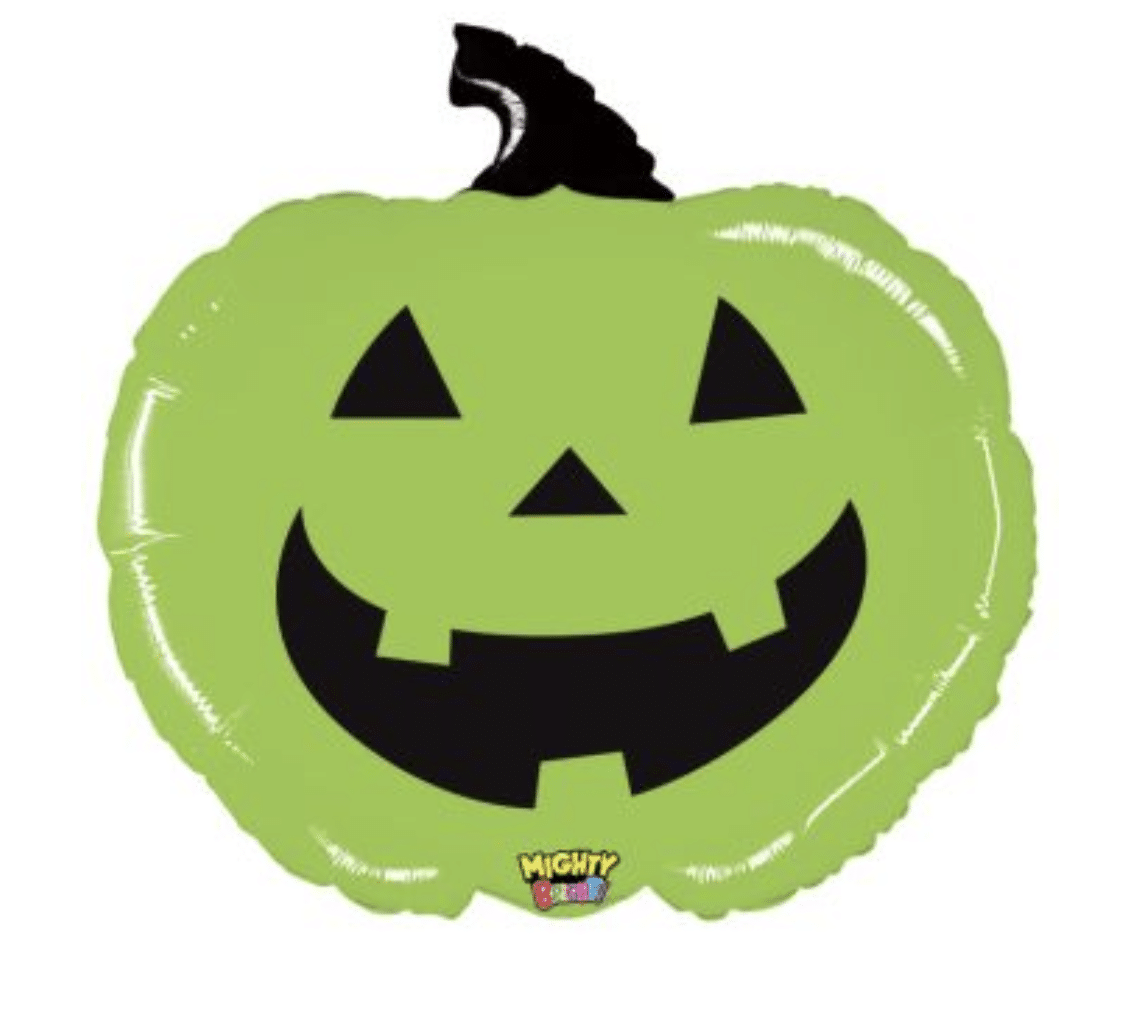 Фолиев балон Зелена Тиква – Хелоуин 72 см | Балон за декорация Halloween