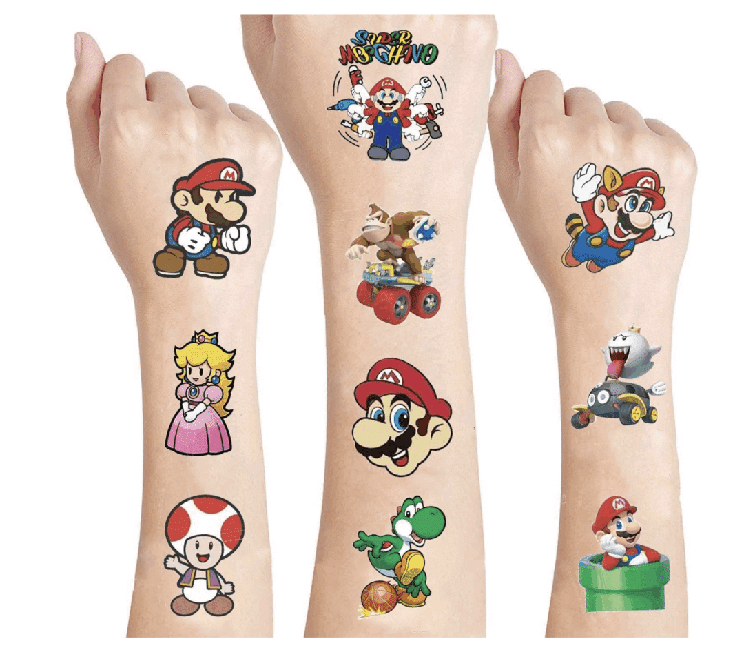 Детски татуировки Супер Марио (Super Mario) - Image 4