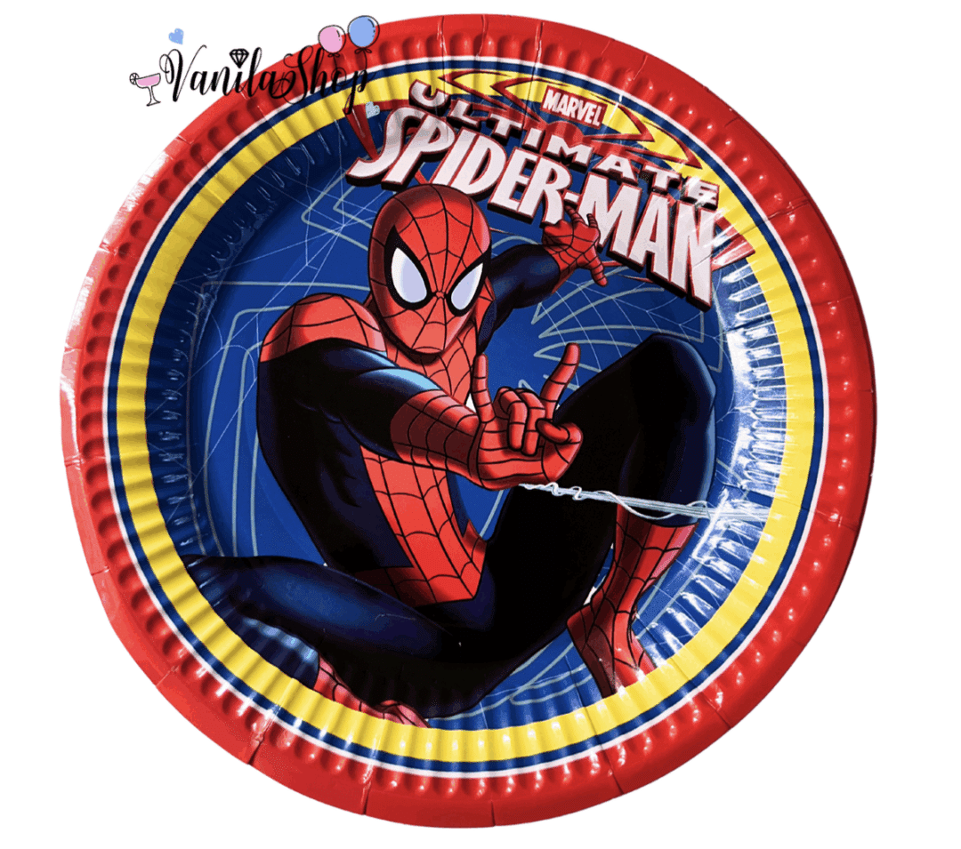 Чинии Спайдърмен (Spiderman) - 10 броя