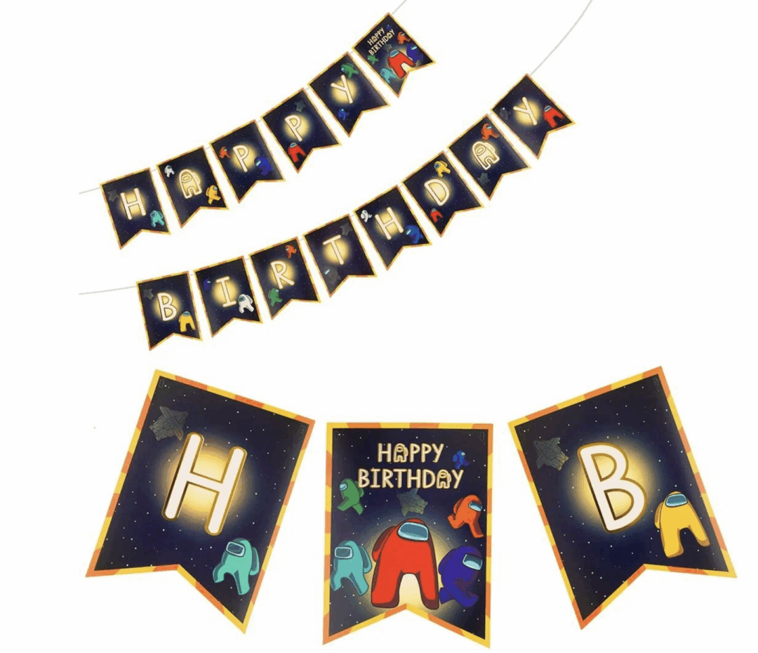 Банер Happy Birthday - Космос - Image 4