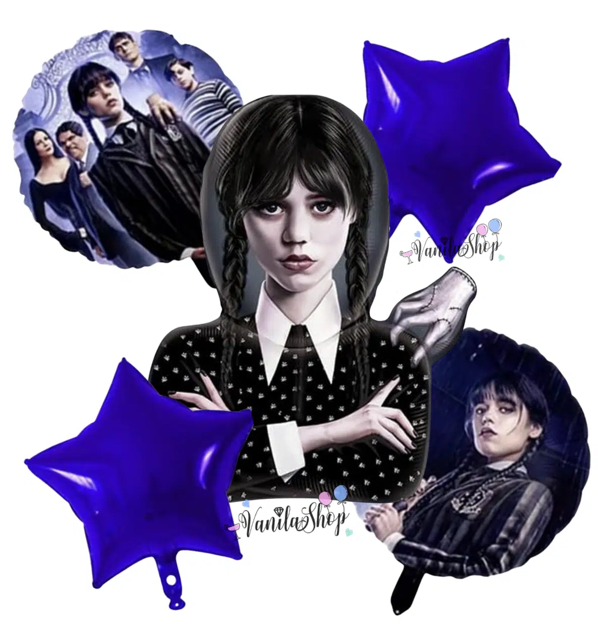 Комплект Балони Уензди (Wednesday)