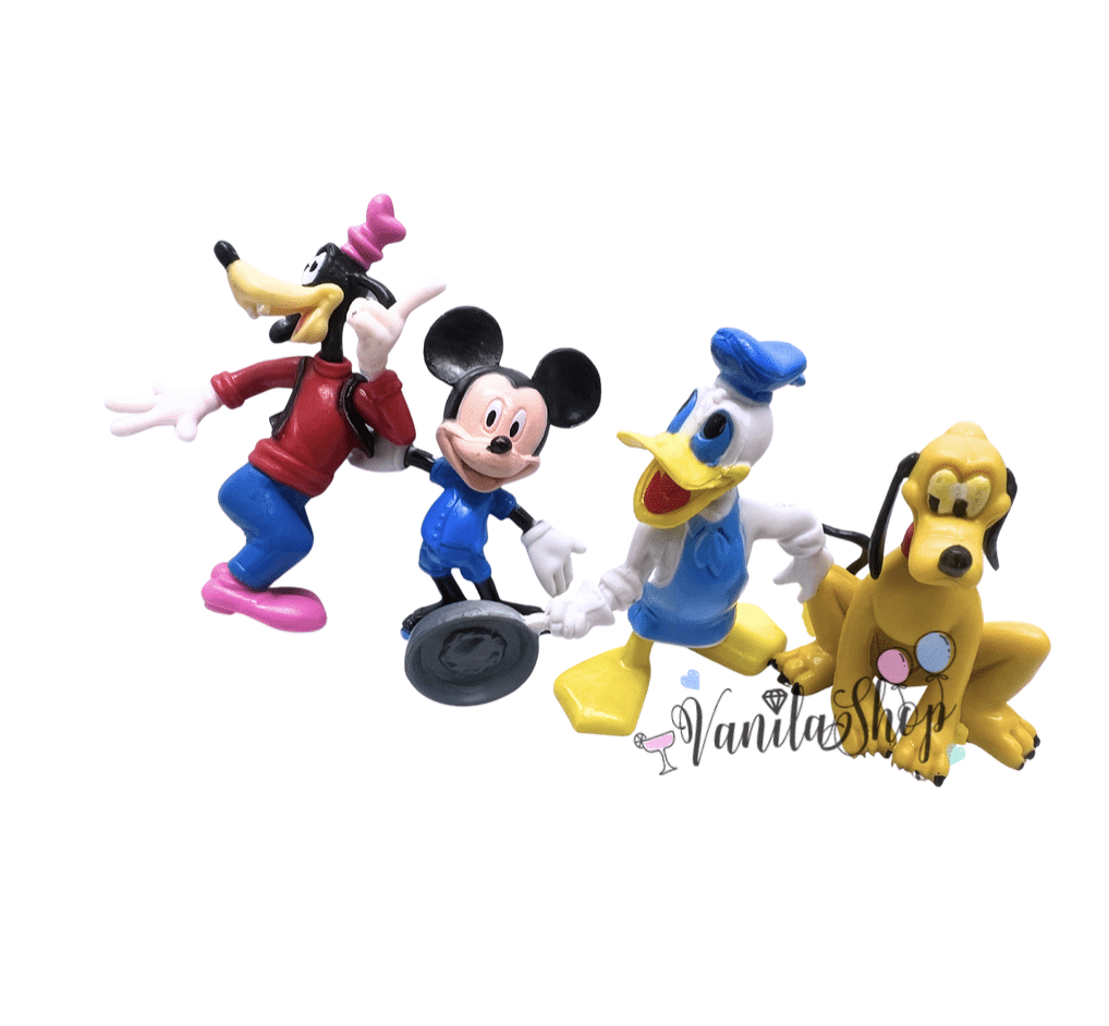 Фигурки за торта Мики Маус и Приятели (Mickey Mouse & Friends) - 4 броя