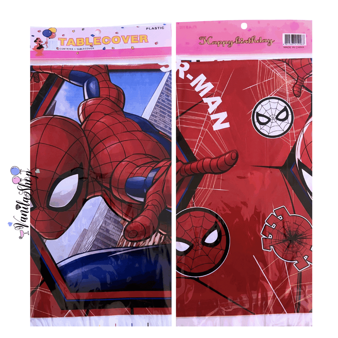 Покривка Спайдърмен (Spiderman) - 110 x 180 см в червено