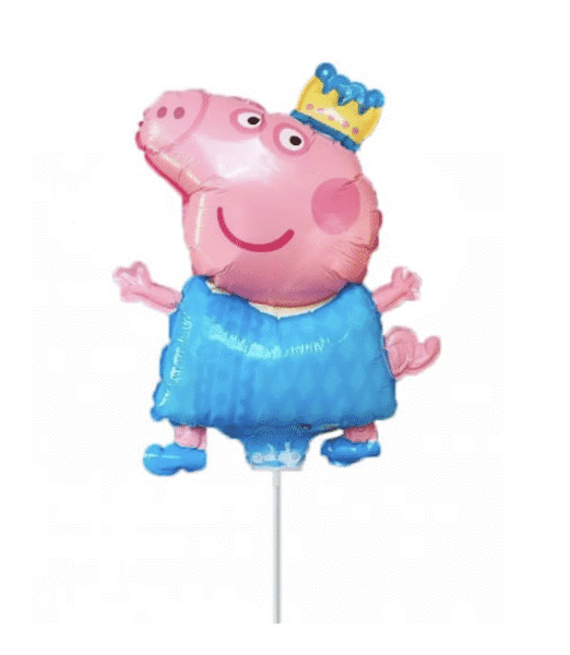 Балон Фолио Джордж пиг (Peppa Pig ) 46 см + пръчкa
