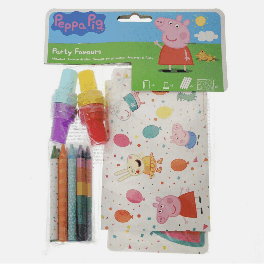 Комплект Печати, Пастели, Стикери и Тефтери Пепа Пиг (Peppa Pig)