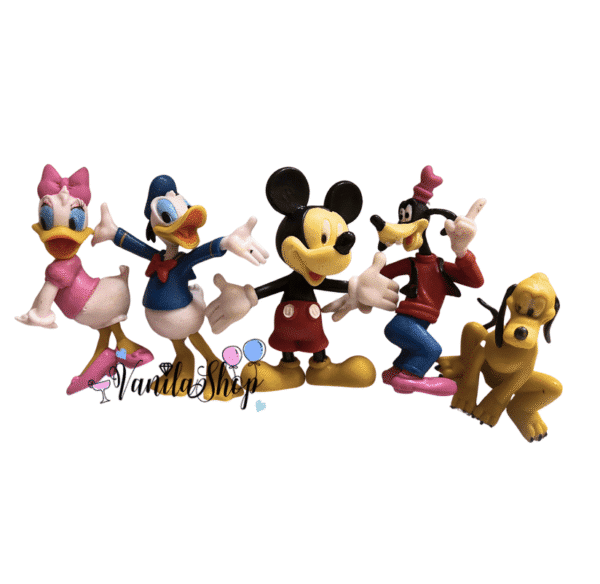 Фигурки за торта Мики Маус и Приятели (Mickey Mouse & Friends) - 5 броя