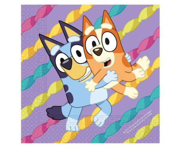 Салфетки Блуи (Bluey) - 20 броя