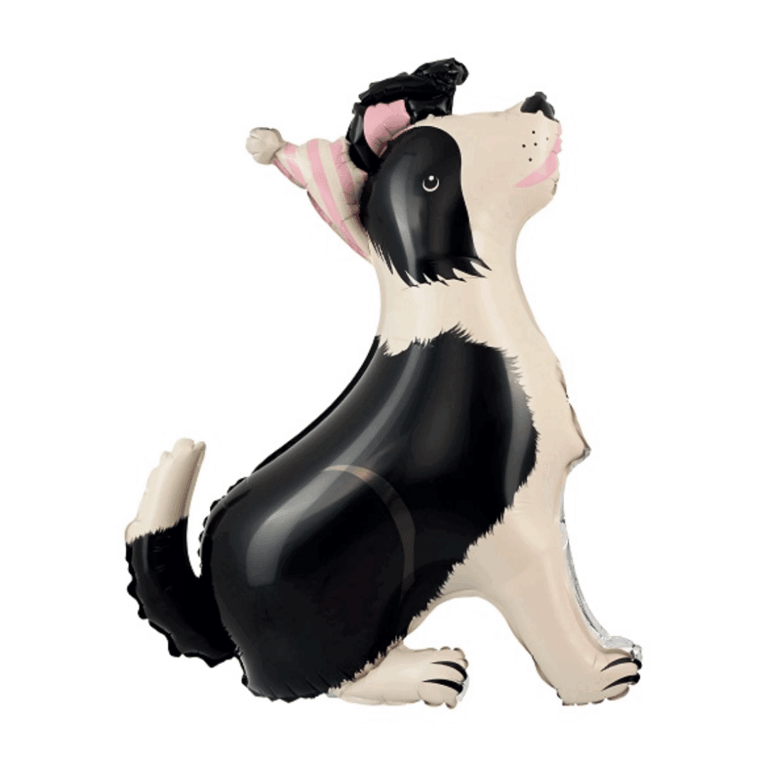 Фолиев балон Коли с парти шапка – стоящ, 92 x 76 см