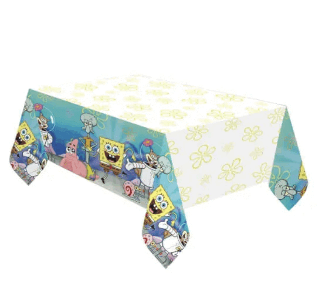 Парти покривка Спондж Боб (SpongeBob) – 120 x 180 см
