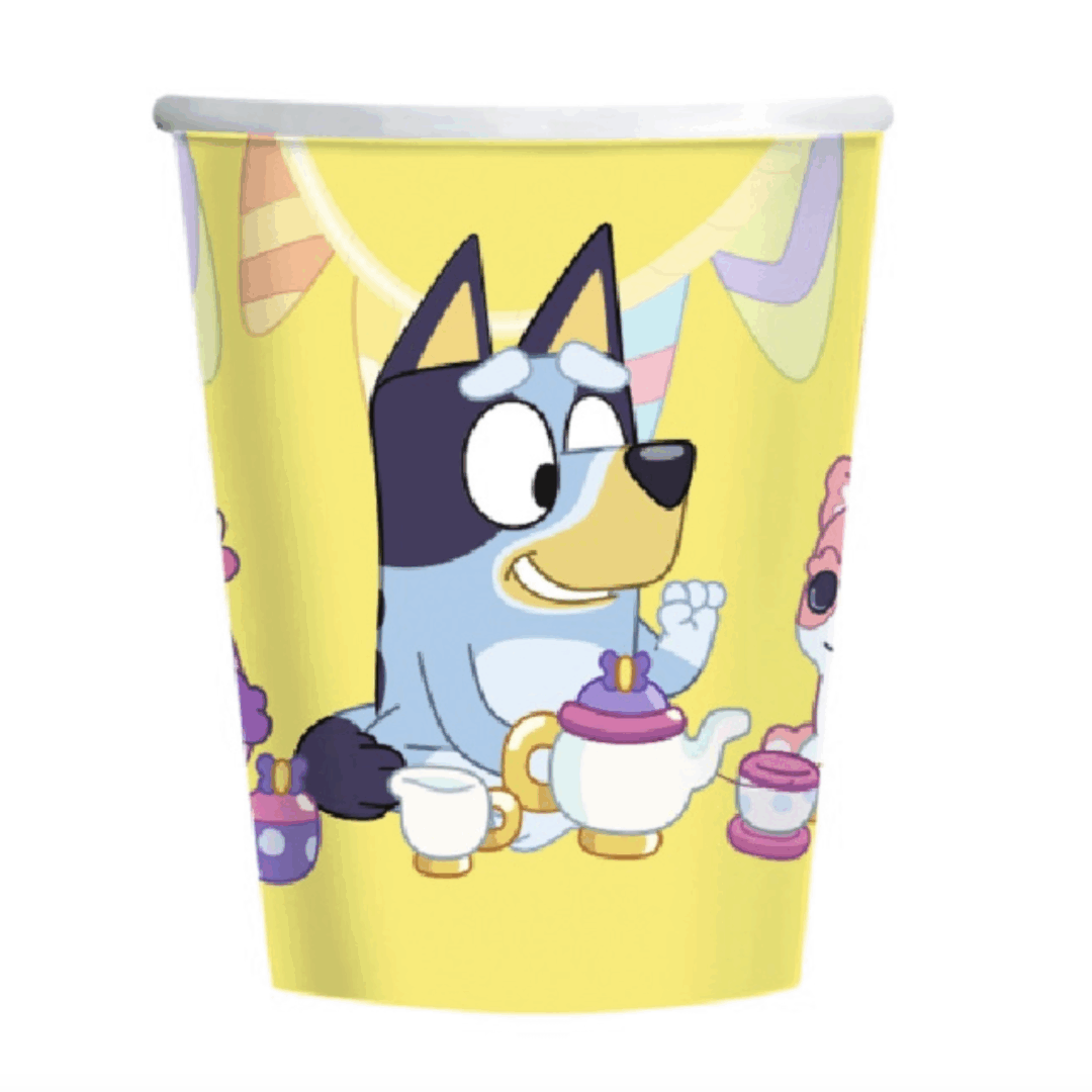 Чаши Блуи (Bluey) - 8 броя